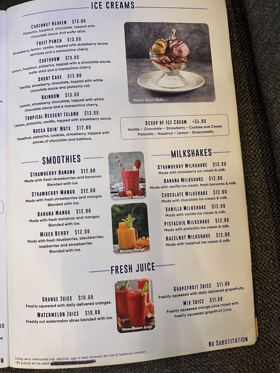 Rocca Cafe & Lounge Menu - Image 5
